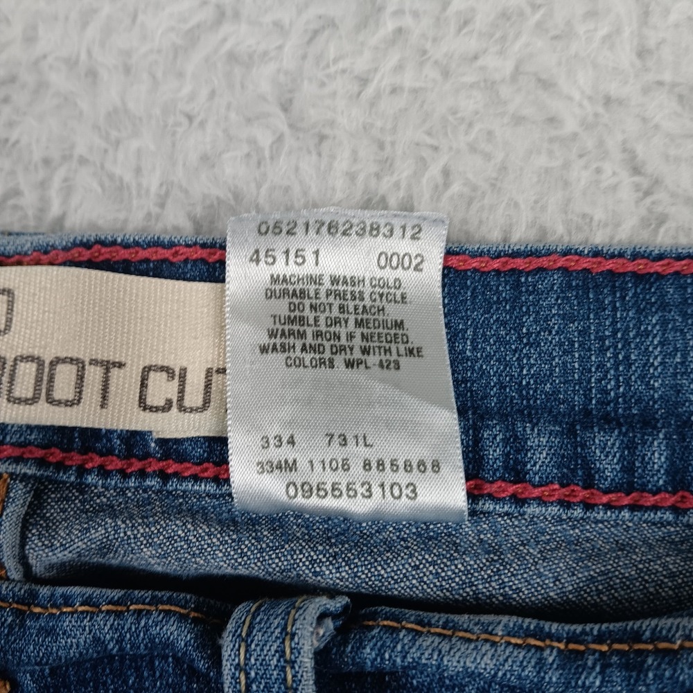 Levi Jeans 550 Women 20S Blue Relaxed Bootcut High Rise Denim 550-0302 - Picture 5 of 11